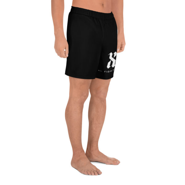 mens black grappling shorts